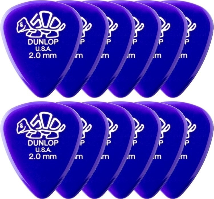 Plektra Dunlop 41P 2.00 Delrin 500 Standard Plektra