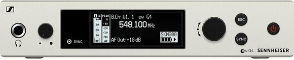 Receiver pre bezdrôtové systémy Sennheiser EM 300-500 G4 AW+: 470-558 MHz - 1