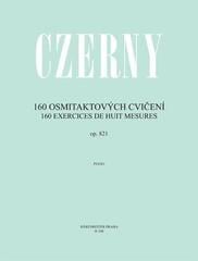 Note Carl Czerny 160 osmitaktových cvičení op. 821 Note