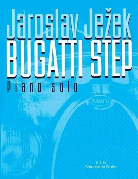 Notblad för pianon Jaroslav Ježek Bugatti Step Musikbok - 1