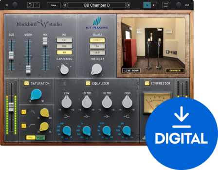 Studio-Effekt-Plugin Kit Plugins BB Chamber D (Digitales Produkt) - 1