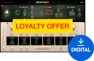 Software Plug-In FX Processor UJAM RETROCRAFT Loyalty Offer (Digital product)