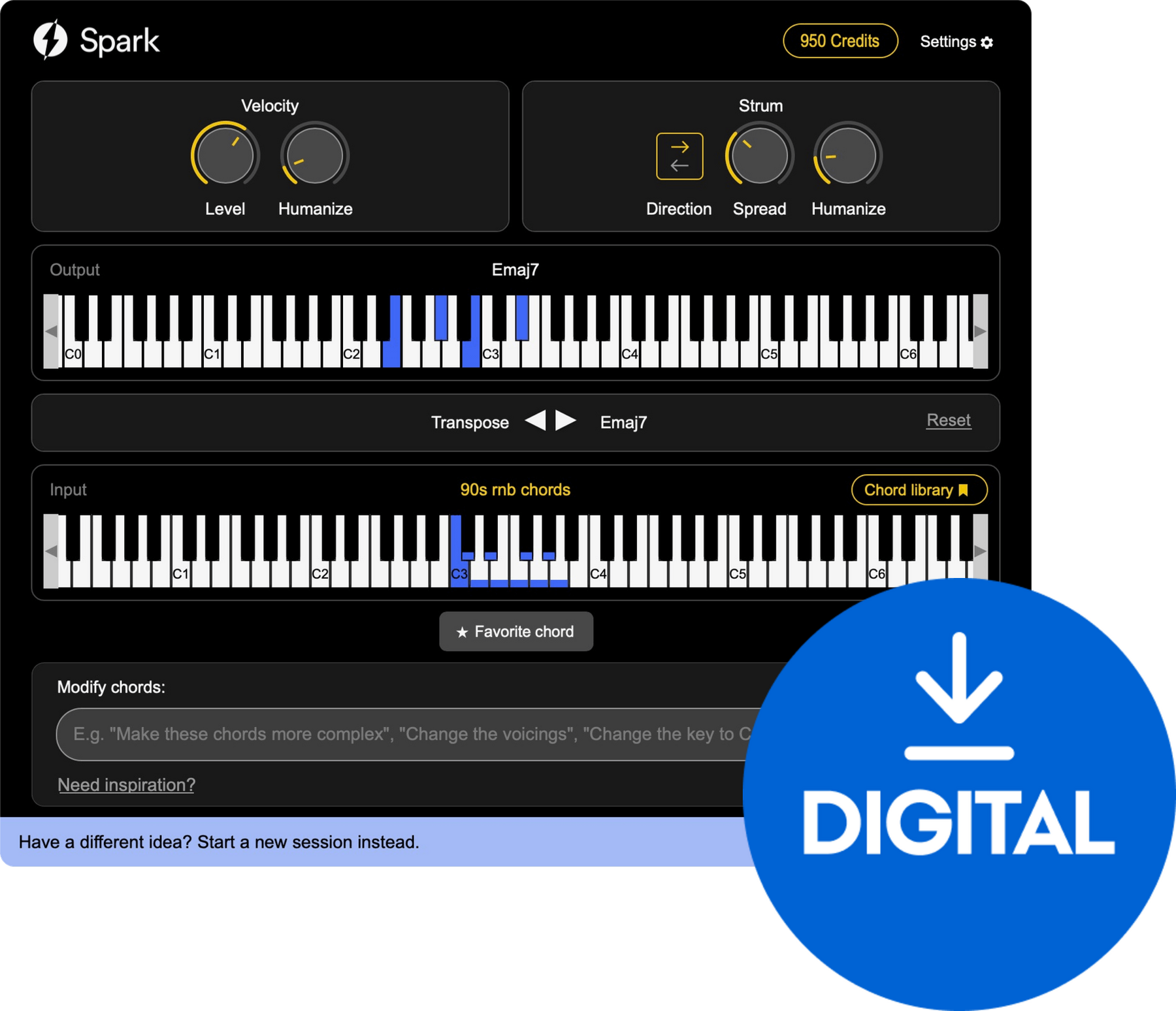 Sequenzersoftware Muse Sessions Spark - 1 Year (Digitales Produkt)