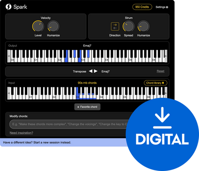 Sequenzersoftware Muse Sessions Spark - 1 Year (Digitales Produkt) - 1