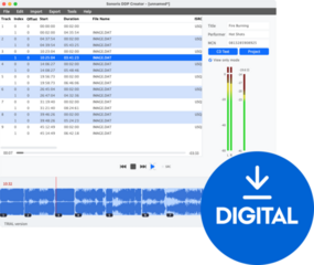 Mastering software Sonoris DDP Creator Standard (Digital product)