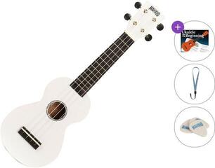 Ukulele soprano Mahalo MR1 Basic SET White Ukulele soprano