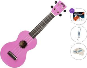 Sopránové ukulele Mahalo MR1 Basic SET Pink Sopránové ukulele