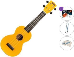 Ukulele soprano Mahalo MR1 Basic SET Yellow Ukulele soprano