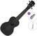 Sopraanukelele Pasadena WU-21X Basic SET Black Sopraanukelele