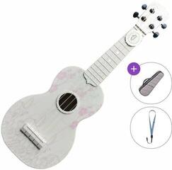 Soprāna ukulele Pasadena WU-21F5-WH Basic SET Natural Soprāna ukulele