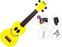 Soprāna ukulele Mahalo U-SMILE Standard SET Yellow Soprāna ukulele