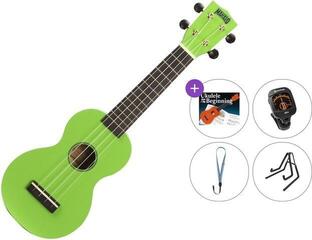 Ukulele soprano Mahalo MR1 Standard SET Green Ukulele soprano