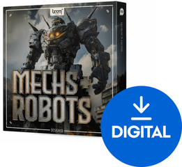 Sample/Sound Library BOOM Library Mechs & Robots DESIGNED (Digital product)