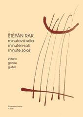 Nuty Bärenreiter Minutová sóla (drobné skladby pro začínající kytaristy) Nuty