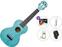 Konzert-Ukulele Mahalo ML2AB Premium SET Aqua Blue Konzert-Ukulele