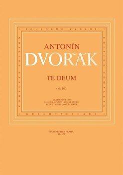 Solo vocal literature Antonín Dvořák Te Deum op. 103 Music Book - 1