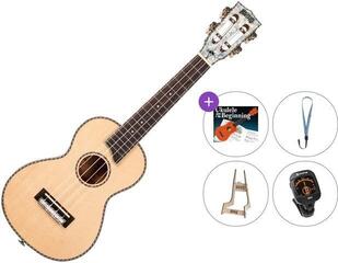 Koncert ukulele Mahalo MP2 Premium SET Natural Koncert ukulele