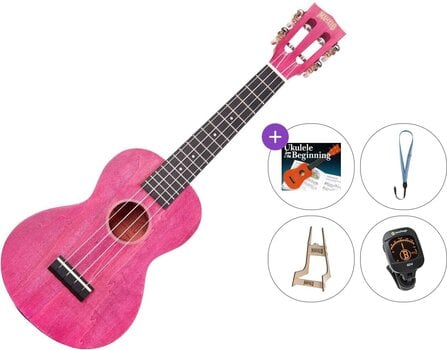 Ukelele de concierto Mahalo ML2BC Premium SET Berry Crush Ukelele de concierto - 1