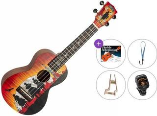 Koncertní ukulele Mahalo MA2WW Artist Elite Series Premium SET Wild West Koncertní ukulele
