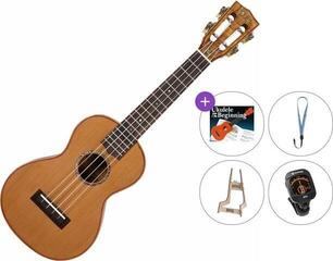 Koncertu ukulele Mahalo MM2 Premium SET Natural Koncertu ukulele