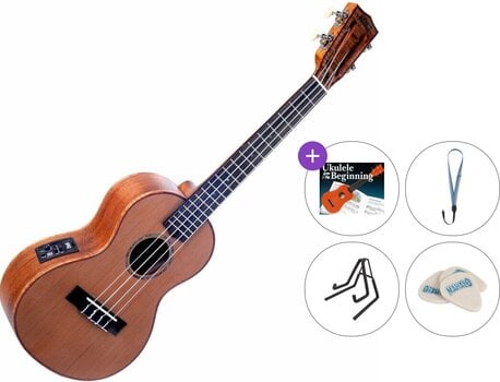 Tenor ukulele Mahalo MM3E Premium SET Natural Tenor ukulele - 1