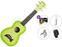 Sopránové ukulele Kala Makala Dolphin Premium SET Green Apple Burst Sopránové ukulele