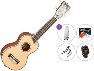 Szoprán ukulele Mahalo MP1 Premium SET Natural Szoprán ukulele