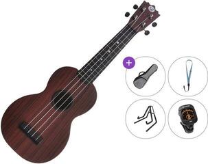 Ukulele soprano Pasadena WU-21W(BK) Premium SET Wood Grain (Black) Ukulele soprano