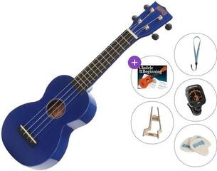 Сопрано укулеле Mahalo MR1 Premium SET Blue Сопрано укулеле