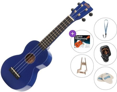 Soprano ukulele Mahalo MR1 Premium SET Blue Soprano ukulele - 1