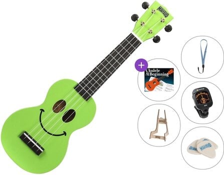 Sopraninė ukulelė Mahalo U-SMILE Premium SET Green Sopraninė ukulelė - 1