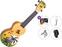 Soprano Ukulele Mahalo Hawaii Premium SET Hawaii Green Burst Soprano Ukulele
