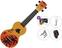 Soprano Ukulele Mahalo Hawaii Premium SET Hawaii Orange Burst Soprano Ukulele