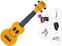 Sopraanukelele Mahalo U-SMILINO Premium SET Yellow Sopraanukelele