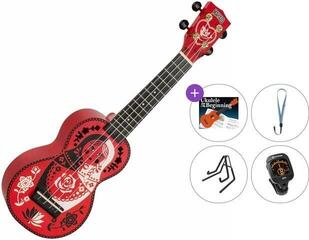 Ukulele soprano Mahalo MA1RD Art Series Premium SET Russian Doll Ukulele soprano