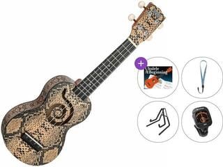 Sopránové ukulele Mahalo MA1PY Art II Series Premium SET Python Sopránové ukulele