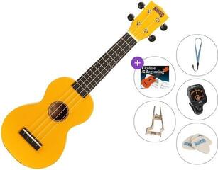 Sopránové ukulele Mahalo MR1 Premium SET Yellow Sopránové ukulele