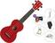 Soprano ukulele Mahalo MR1 Premium SET Red Soprano ukulele