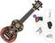 Sopran ukulele Mahalo MA1SK BK Premium SET Skull Black Sopran ukulele