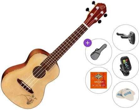 Концертно укулеле Ortega RU5 Premium SET Natural Концертно укулеле - 1