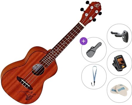 Concertukelele Ortega RU5MM Premium SET Natural Concertukelele - 1