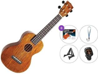 Konzert-Ukulele Mahalo MH2-VNA Premium SET Vintage Natural Konzert-Ukulele