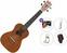 Ukelele de concierto Pasadena SU024BG Premium SET Natural Ukelele de concierto