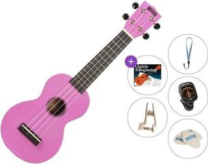 Sopránové ukulele Mahalo MR1 Premium SET Pink Sopránové ukulele
