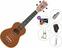 Soprano Ukulele Pasadena SU021BG Premium SET Natural Soprano Ukulele