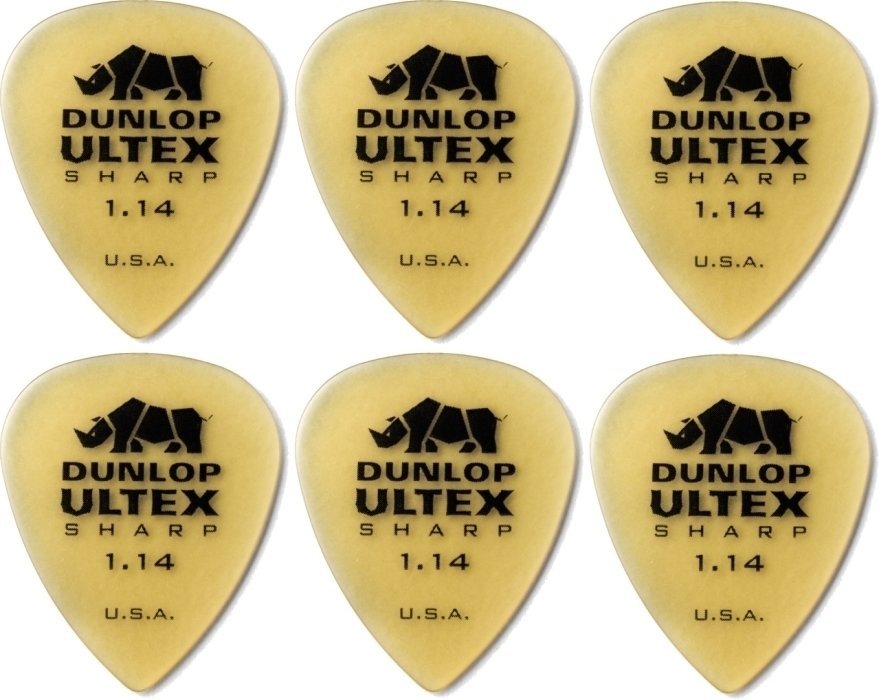 Перце за китара Dunlop 433P 114 Ultex 1,14 mm Перце за китара
