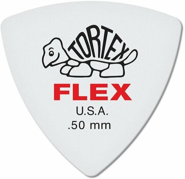 Pick Dunlop 456R 0.50 Tortex Flex Triangle Pick - 1