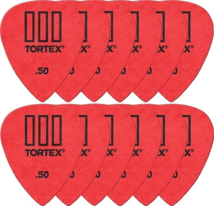 Médiators Dunlop 462P 0.50 Tortex TIII Médiators