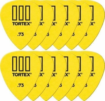 Plettro Dunlop 462P 0.73 Tortex TIII Plettro - 1