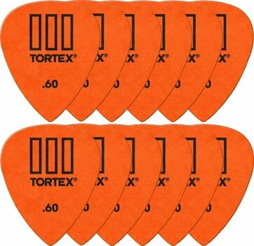 Médiators Dunlop 462P 0.60 Tortex TIII Médiators - 1